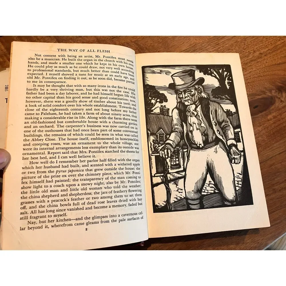 The Way of All Flesh by Samuel Butler Illustrated 1935 Hardcover Dust Jacket VTG